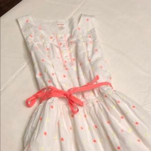 Gently worn girls spring dress